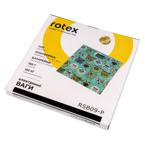 Ваги для підлоги Rotex RSB 09-P фото №3