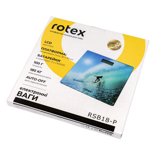 Ваги для підлоги Rotex RSB 18-P фото №3