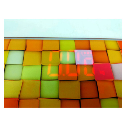 Весы напольные Domotec MS-2019 до 180 кг + ЖК дисплей разноцветные квадратики (55501276) фото №3