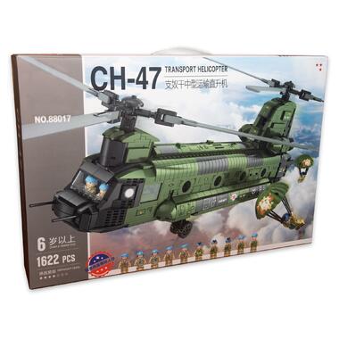 LQS Транспортний вертоліт Chinook CH-47 Хуада Тойс 88017  фото №1