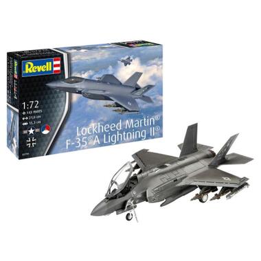 Сборная модель Revell Lockheed Martin F-35A Lightning II, уровень 4, 1:72 (RVL-03799) фото №1