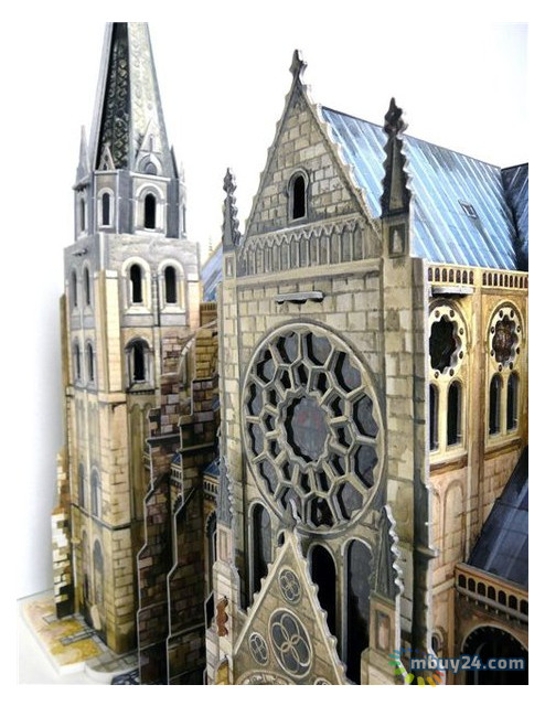 Сборная модель из картона Умная бумага Готический собор серии Средневековый город (255) фото №3