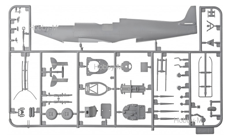 Модель ICM Истребитель Spitfire Mk.VIII (ICM48065)  фото №3