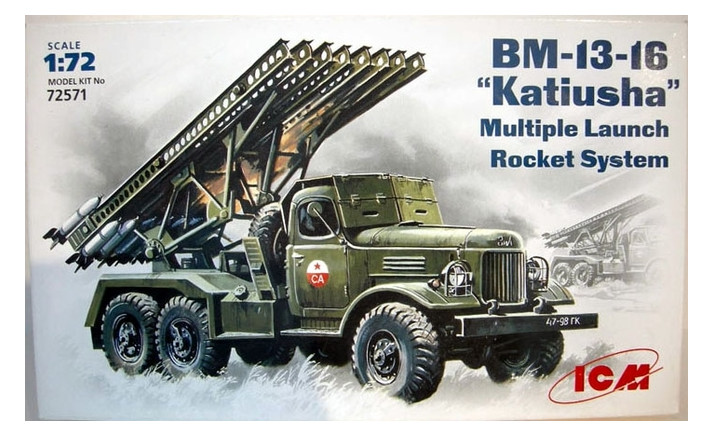 Модель ICM Советская боевая машина BM-13-16 Катюша (ICM72571) фото №2