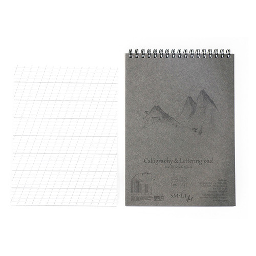 Блокнот для каліграфії на пружині Smiltainis Authentic Calligraphy А5 (14.8х21см) 100 г/м2 50 аркушів (4770644588658) фото №1