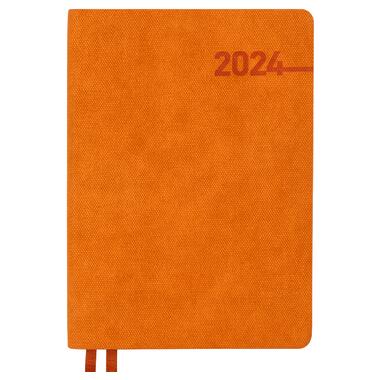 Щоденник А5 Leo Planner датований 2024 Integro помаранчевий 368 стор (252421) фото №2