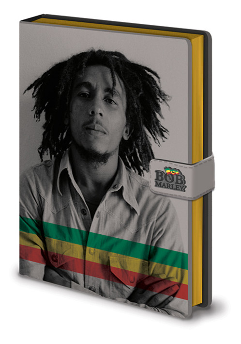 Блокнот Bob Marley / Боб Марлі (photo) A5 fabric фото №2