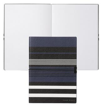 Блокнот для нотаток Hugo Boss A5 Storyline Stripes Blue фото №1