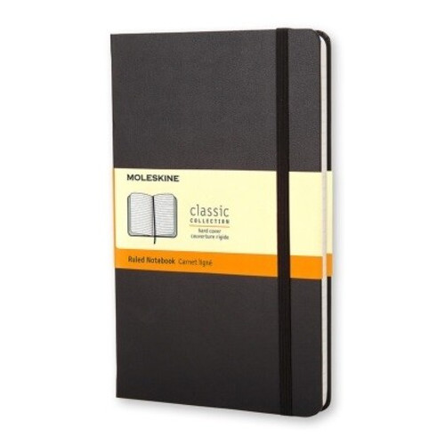 Кишеньковий записник-блокнот Moleskine CLASSIC Pocket 9х14 см 192стор. у лінію, тверда обкладинка, чорна (1MM710) фото №5