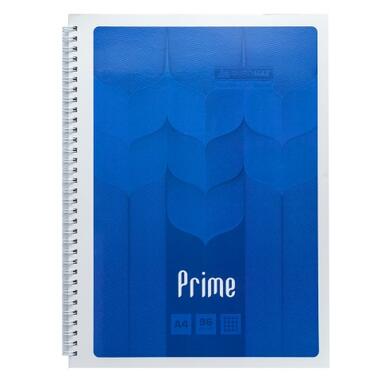 Зошит для нотаток PRIME А4 96 аркушів у клітинку картонна обкладинка синій BUROMAX фото №1