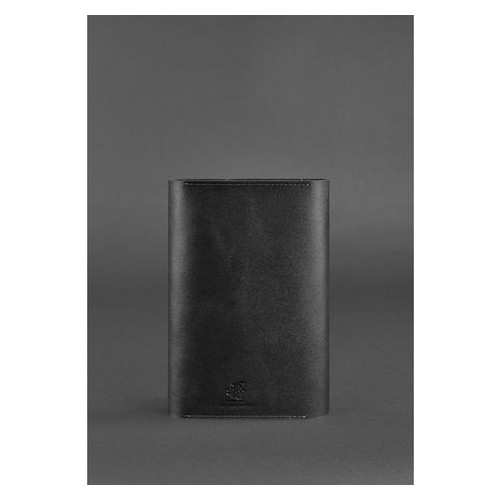 Шкіряний блокнот (Софт-бук) 5.0 чорний Blank Note BN-SB-5-g фото №5