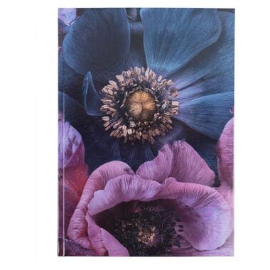 Книга записна Axent Flora А4 у твердій палітурці 192 аркуша клітинка violet (8423-25-A) фото №1