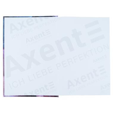 Книга записна Axent Flora А4 у твердій палітурці 192 аркуша клітинка violet (8423-25-A) фото №2