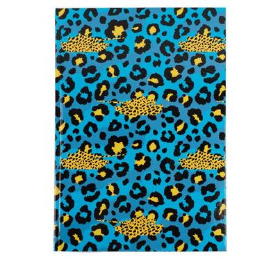 Книга записна Axent Leopard А4 у твердій палітурці 96 аркуша клітинка blue (8422-554-A) фото №1
