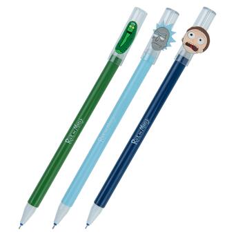 Ручка гелева Kite пиши-стирай Rick and Morty синя (RM22-352) фото №1
