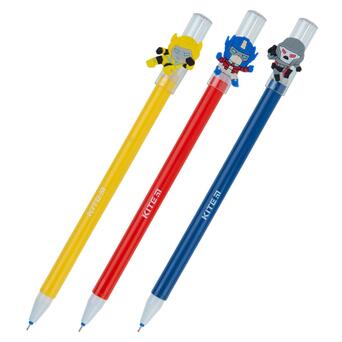 Гелева ручка Kite пиши-стирай Transformers blue (TF22-352) фото №1