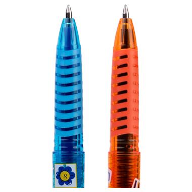 Ручка гелева YES пиши-стирай Sticky mood 0,7 мм синя (412137) фото №3
