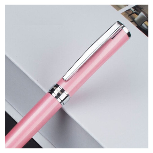 Ручка кулькова Monte Mount Pink Чорні 0,7 мм (296-2019) фото №3