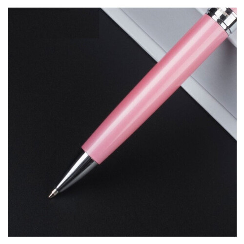 Ручка кулькова Monte Mount Pink Чорні 0,7 мм (296-2019) фото №4