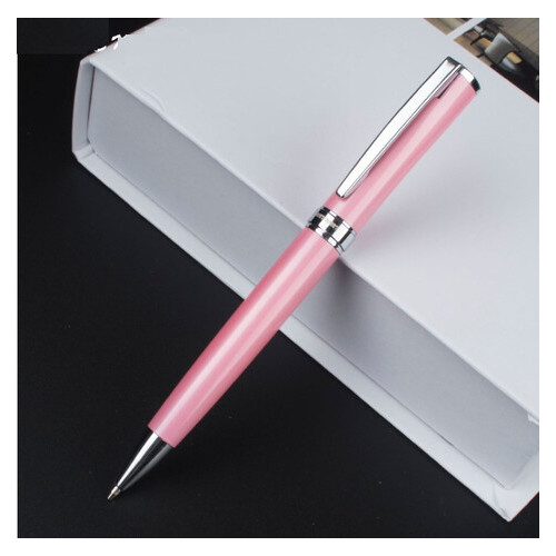 Ручка кулькова Monte Mount Pink Чорні 0,7 мм (296-2019) фото №1