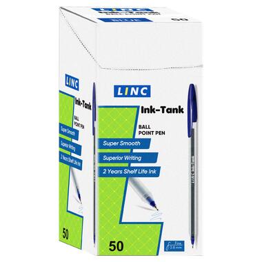 Ручка кулькова LINC Ink Tank 0,6 мм синя (412108) фото №2