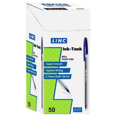 Ручка кулькова LINC Ink Tank 0,6 мм чорна (412217) фото №2
