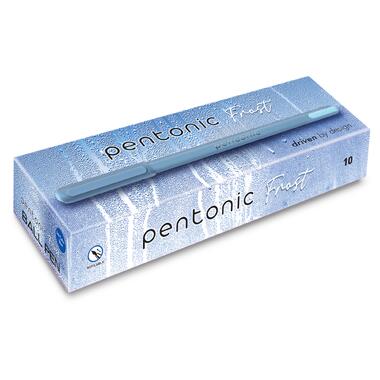 Ручка кулькова LINC Pentonic Frost 0,7 мм синя (412219) фото №2