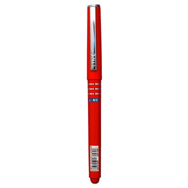 Ручка кулькова LINC АХО 1,0 мм червона 12 штук в упаковці (412227) фото №1