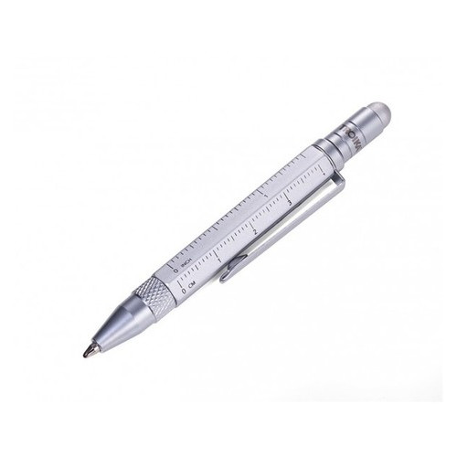 Ручка Construction liliput з лінійкою та стілусом, білий фото №1