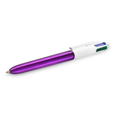 Ручка 4 in 1 BIC Colours Shine Purple фіолетова фото №2