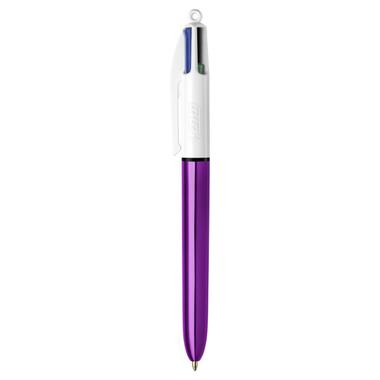 Ручка 4 in 1 BIC Colours Shine Purple фіолетова фото №1