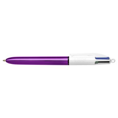 Ручка 4 in 1 BIC Colours Shine Purple фіолетова фото №3