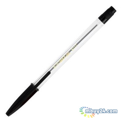 Ручка кулькова Buromax Non-retractable JOBMAX Corvina Black (BM.8117-02) фото №1