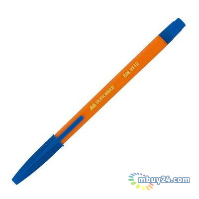 Ручка кулькова Buromax Non-retractable Jobmax Orange Blue (BM.8119-01) фото №1