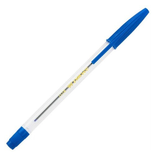 Ручка кулькова Buromax, тип Корвіна, синій фото №1