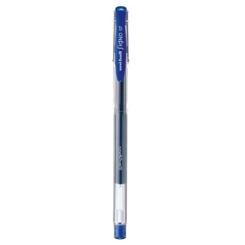 Ручка гелева UNI ball Signo fine 0.7мм, синій фото №1