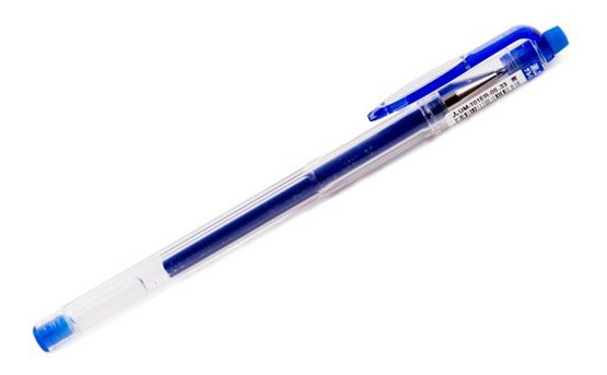 Гелева ручка UNI Signo Erasable Gel 0.5мм, синій фото №1