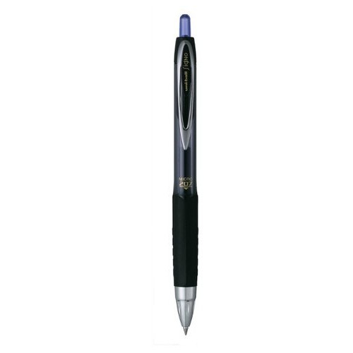 Ручка гелева автоматична UNI ball Signo 207 micro 0.5мм, синій фото №1