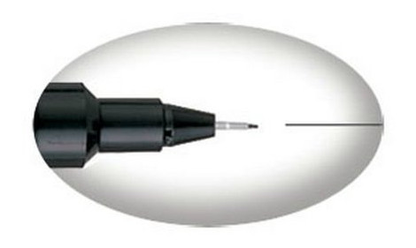 Лайнер UNI Pin fine line 0.05мм, чорний (PIN005-200.Black) фото №2