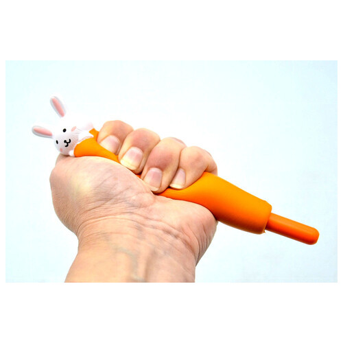 Набір ручок масляних 0.7 мм BP5027 Squishy Carrot (2шт) фото №3