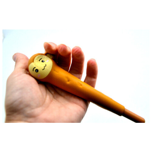 Набір ручок масляних 0.7 мм BP5028 Squishy Monkey (2шт) фото №5