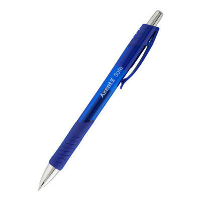 Ручка гелева Axent Safe синя (AG1074-02-A) фото №1