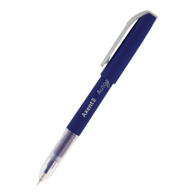 Ручка гелева Axent Autographe 0.5 мм Синя (AG1007-02-A) фото №1
