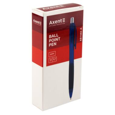 Ручка кулькова Axent City автоматична blue 0.5 мм (AB1082-02-A) фото №2