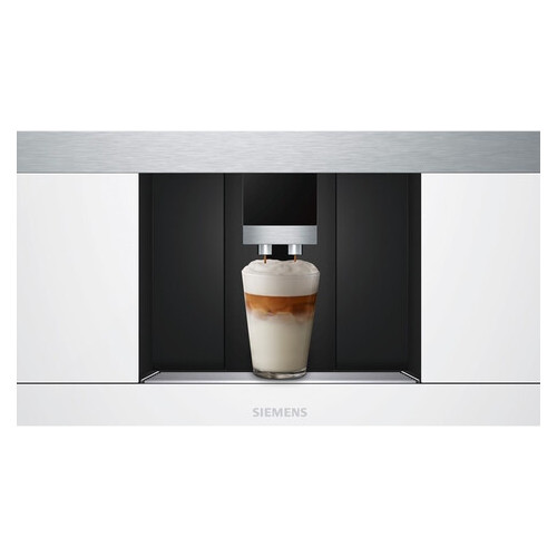Вбудована кавоварка Siemens CT636LEW1 біла (JN63CT636LEW1) фото №4