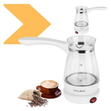 Кофеварка-турка Sokany YLW-607 (45140-YLW-607_429) фото №2