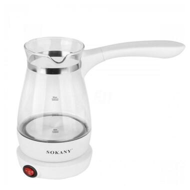 Кофеварка-турка Sokany YLW-607 (45140-YLW-607_429) фото №3