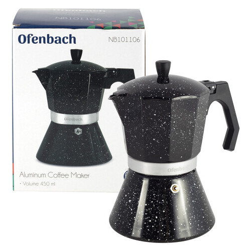 Гейзерна кавоварка Ofenbach KM-101106 450 мл фото №7