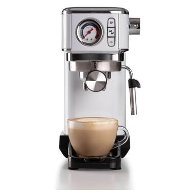 Рожковая кофеварка эспрессо Ariete 1381 White (00M138114AR0) фото №5