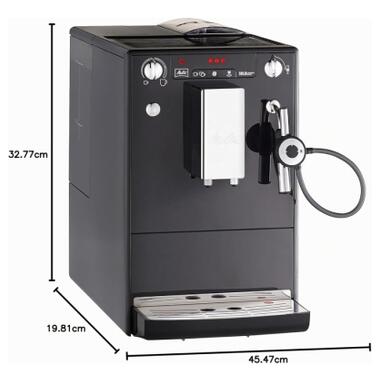Кофемашина MELITTA Solo Perfect Milk Pure Black (E957-304) фото №5